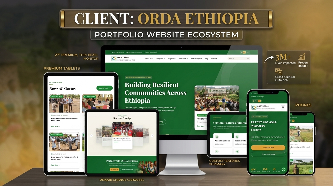 Orda website preview